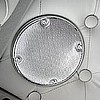 Kenworth 82-01  5-7/16" Round Speaker Cover, pr